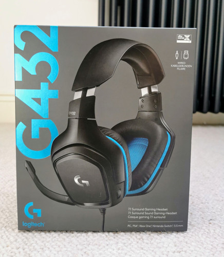 Logitech g432 wired over - logitech,