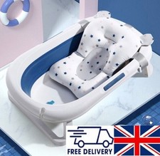 Baby Bath Non-Slip Pad Bathtub Mat NewBorn Safety Security Bath Seat Support Uk