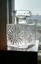 dartington glass clear square