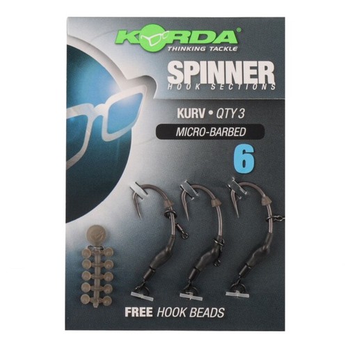 Korda spinner hook sections - spinner,