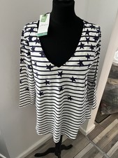 Joules Low Neck Stripe blouse