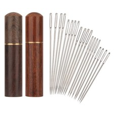 20pcs Large Eye Needles With