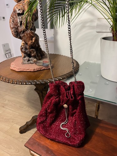 Charles keith red glitter - red,