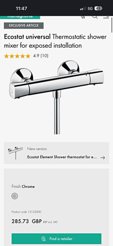 Hansgrohe ecostat universal - hansgrohe,