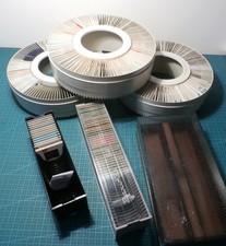 Job Lot 35mm Photographic Slides  1950’s - 1970’s THREE Hanimex Magazines