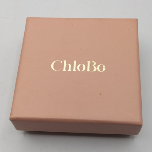 Empty chlobo pink square gift - empty,