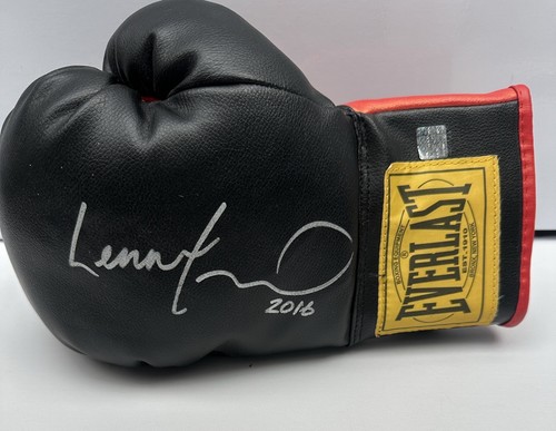 Lennox lewis signed boxing - signed,