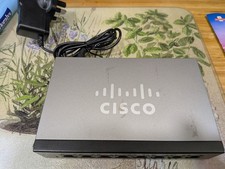 Cisco SG100D-08 v2 8-Port Gigabit Ethernet Switch / Network Hub Inc. 12v PSU