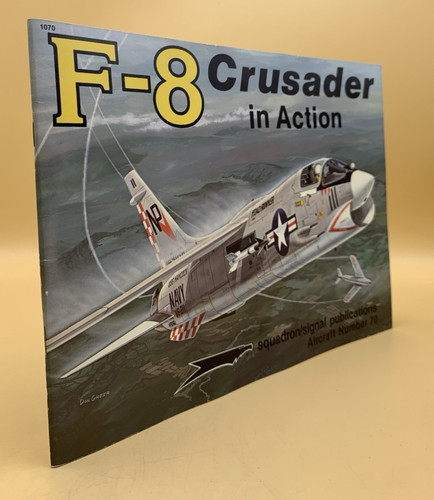 Crusader in action - f-8,
