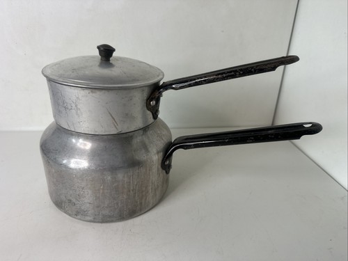 Vintage pure aluminum - , double