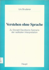 Verstehen ohne Sprache Bruderer, Urs: