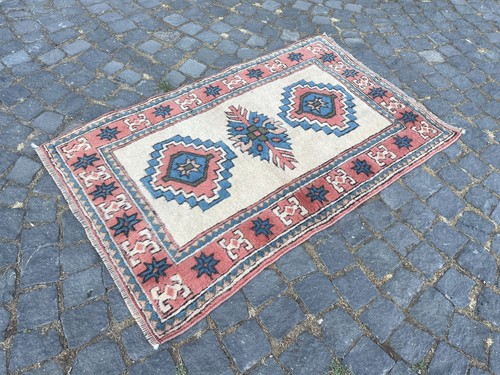 Bohemian area rug handmade - area,