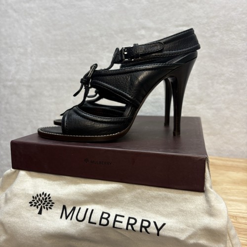 Mulberry strappy sandals black - mulberry,