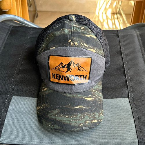 Kenworth camo trucker hat - camo,