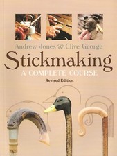 JONES WOOD CARVING BOOK STICK MAKING A COMPLETE COURSE large format paperbck NEW
