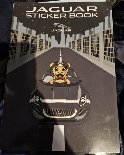 Official jaguar sticker book - official,