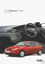Ford Focus Flight 1.6 Limited Edition 2004 UK Market Single Sheet Brochure 