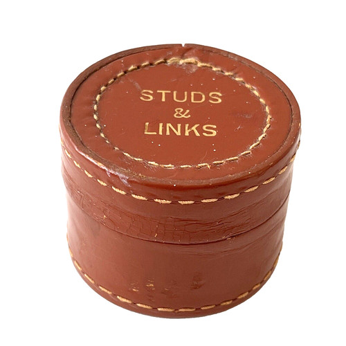 Vintage leather box - vintage,