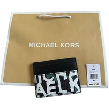 MICHAEL KORS Letter Print Card