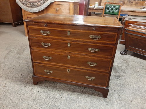Lovely antique inlaid mahogany - lovely,