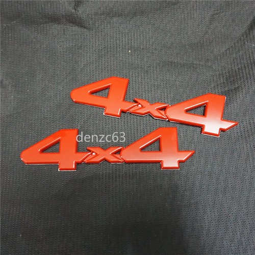 Glossy red 4x4 - red, big