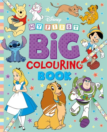 Disney first big colouring - first,