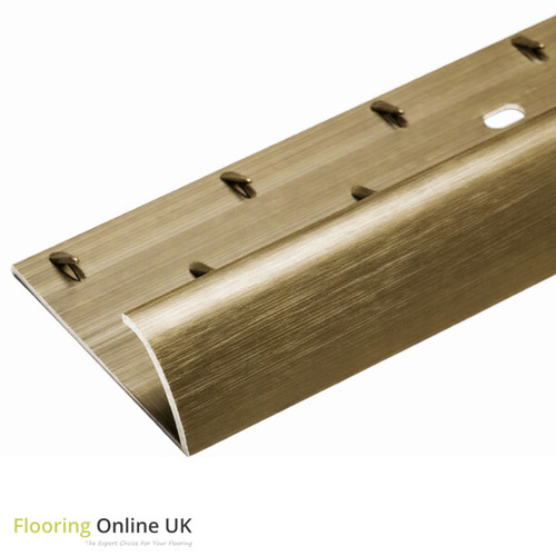 Aluminium carpet to - 0.9m,