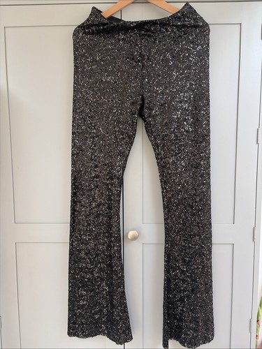 Zara sequin trouser with - sequin,