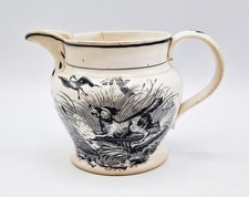 GEORGIAN TRANSFERWARE POTTERY