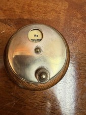 Vintage Oak 1930s Metal Rotary
