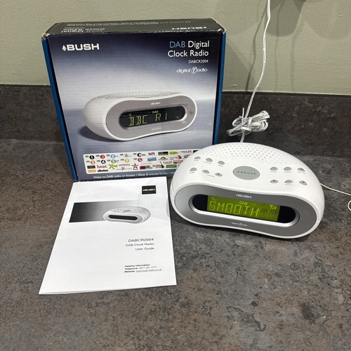 Bush dab clock radio - bush,