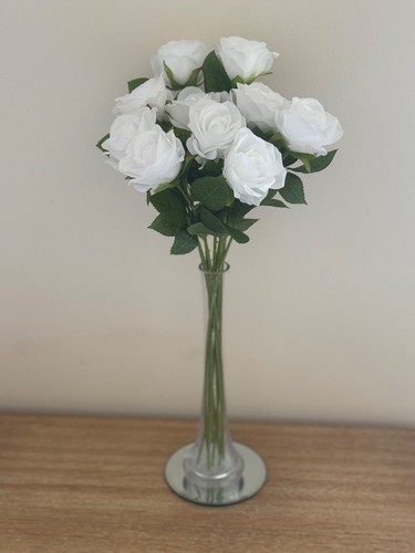 White silk long - silk, stem