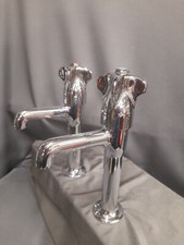 CHROME PILLAR TAPS IDEAL