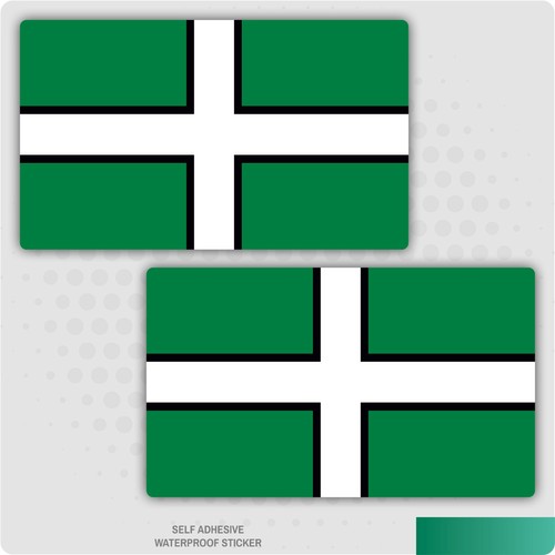 Devon emblem flag - x,