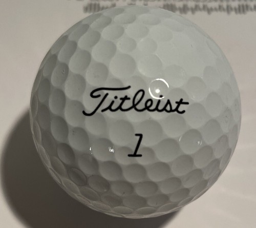Titleist pro golf ball - 1,