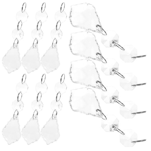 10pcs transparent crystal - 10pcs,