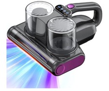 JPHYLL Mattress Vacuum Cleaner Dust Mite Vacuum 16Kpa Suction 253.7nm UV-C Light