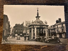 Vintage RPPC Market & Church