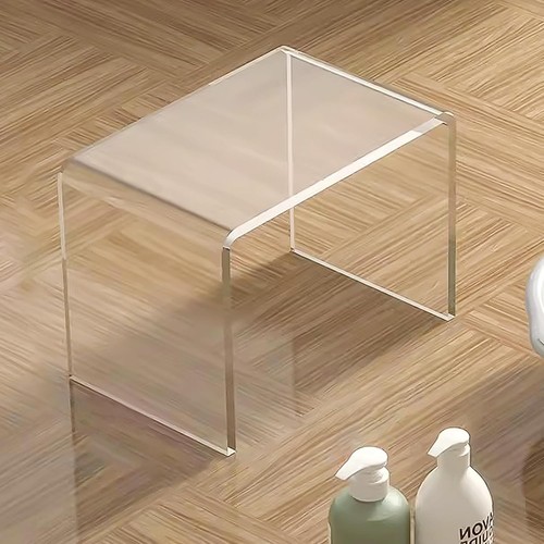 Clear acrylic shaped - clear,