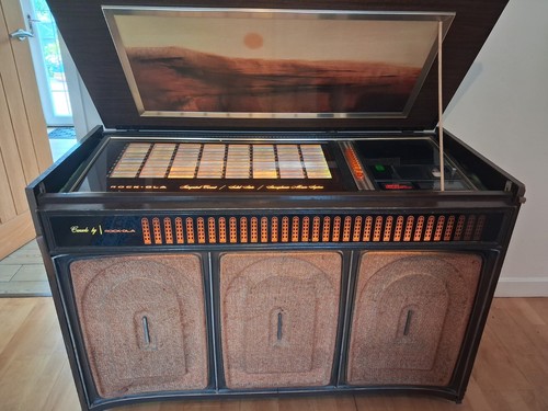 Rock ola jukebox fully - jukebox, working
