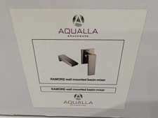 Aqualla Ramore Bronze Wall Mounted Basin Tap  - RRP £225