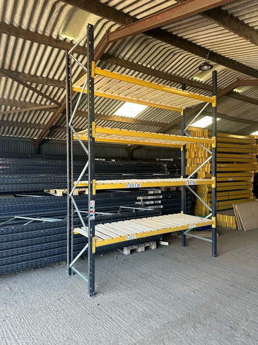 Used link pallet racking - used,