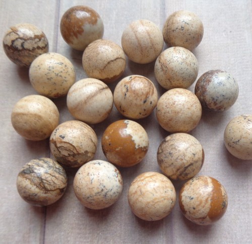 Mini 10mm natural gemstone - 1x,