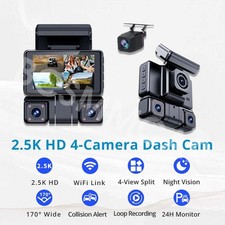 4 Lens 2.5K Dash Cam Front
