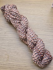 Hand Spun 3ply Yarn Orange