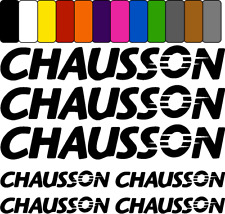 Chausson ver1 sticker decal