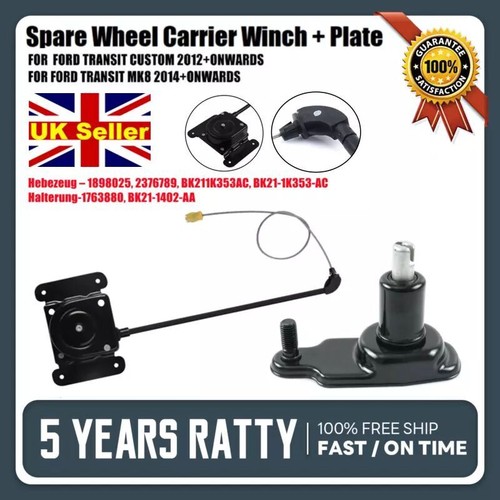 Spare wheel carrier winch - spare, +