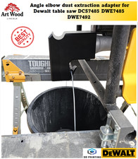 Angle elbow dust extraction