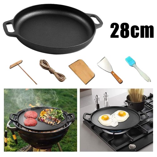 28cm cast iron skillet - iron, griddle