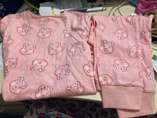 BNWT AGE 12-13YRS PINK MIX PUDSEY BEAR PYJAMAS & SIZE 3-4 STAR PRINT SLIPPERS